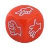 6 Stück/Set Party Brettspiel Requisiten Fingerraten Spiel Würfel Bar Würfel 20mm Party Siebe Party Requisiten Party Spiel Würfel
