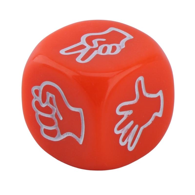 6 Stück/Set Party Brettspiel Requisiten Fingerraten Spiel Würfel Bar Würfel 20mm Party Siebe Party Requisiten Party Spiel Würfel