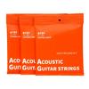 6Pcs 11-52 Folk Guitar Replacement String 6-string Acoustics Guitar Strings Strings Musical Instrument Accessories