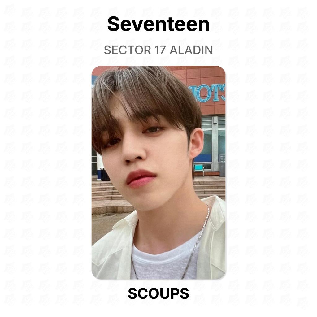 Seventeen SECTOR 17 ALADIN Official Photocard