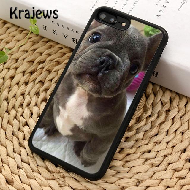 

Krajews Французский бульдог забавный мягкий чехол для телефона iPhone 14 6s 7 8 plus XR XS 11 12 13 pro max Samsung Galaxy S21 S22ultra Samsung S22ultra