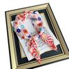 Colored small daisy 70 square scarf flower pastoral simulation silk scarf sweet and fresh decorative small scarf female