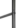 Garden Arch, Rose Arch, Climbing Arch, Rose Trellis, Metal, Black, 1.40 x 0.40 x 2.40 m