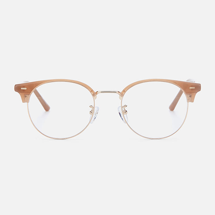Byumaeb Master_Modern Round Browline Frames