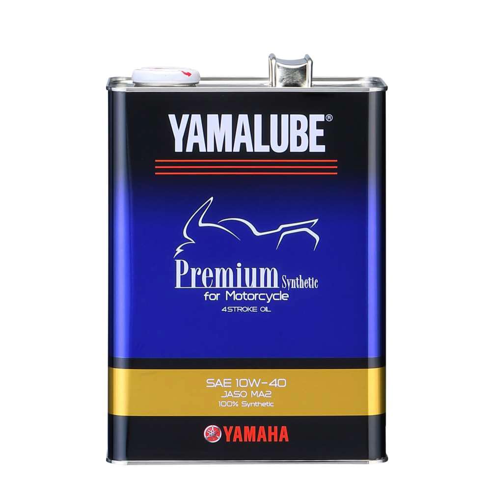 

Ямаха Мотор (Yamaha) Моторное масло для мотоциклов Yamalube Premium Synthetic MA2 10W-40, 4 л, 90793-32419