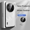 For VIVO X200 X200 Pro X200 ProMini Electroplated Starry Sky Feather Texture Lens All-in-One Drop Anti-Fingerprint Phone Case