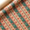 Holiday Wrapping Paper Holiday-Themed Kraft Gift Wrap Gift Packaging Paper Decorative Christmas Wrapping Paper For Birthday