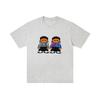 Letter Print Hiphop Street Art Summer Casual Tshirt Unisexs and Womens Luxury Brand Top  New Art