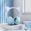 Cat Ear Bluetooth Gaming Headphones with Extended Battery Life and No Delay