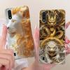 For Cover Smasung Galaxy A01 Case M01 SM-A015F Funda Fashion Dragon Cartoon Soft Slim Silicone Bumper For Samsung A01 Core Coque