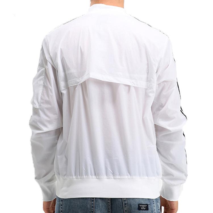adidas Jacken Herren Weiß Baseballkragen Moderat Andere GH4803