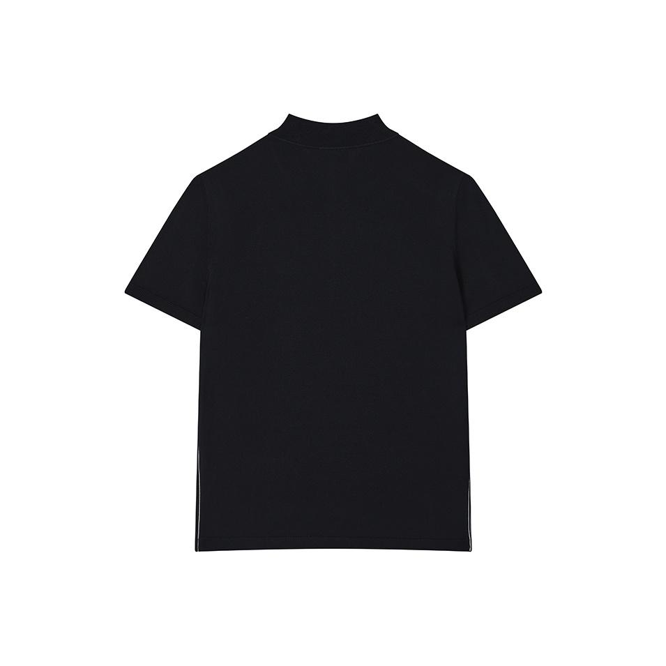 FILA White Fashion Simple Classic Versatile Casual Basic Short Sleeve Knit Top Women tops F51W533402FNV