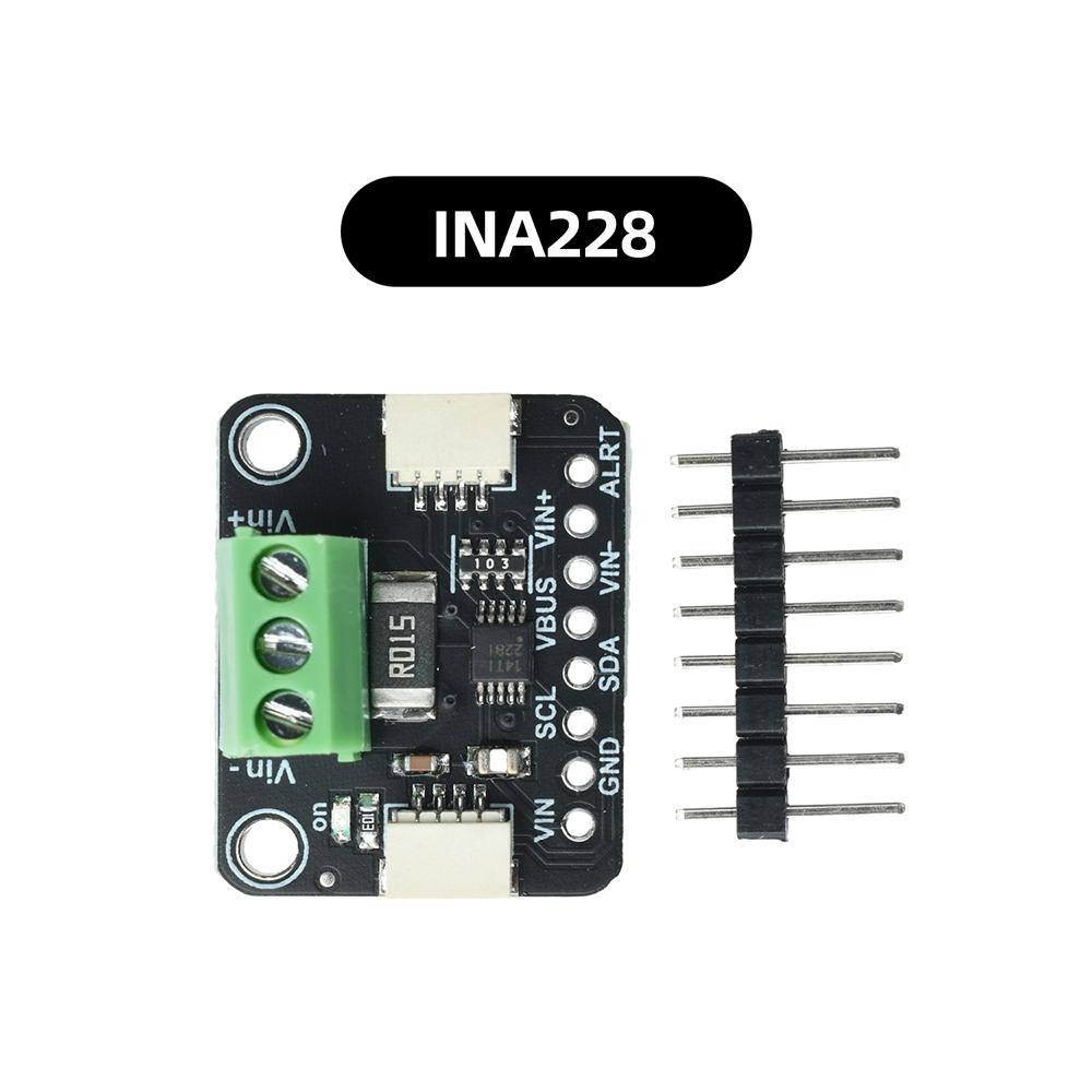 Ina228/ina237/ina237 Current/voltage Monitor Power Monitoring Module Power 2.7v-5.5v With STEMMA QT Qwiic Interface