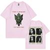 Rock Band Type O Negative Das Grüne Unisex Grafik T-Shirts Gothic Metal Übergroße T-Shirts Unisex Damenmode Vintage T-Shirt