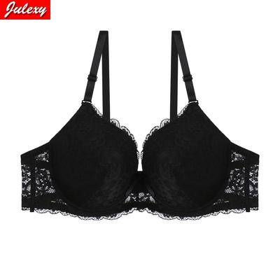 Nagy méretű szexi csipkés melltartók női fehérneműnek Push Up állítható 40 42 44 46 48 DE Cup melltartó