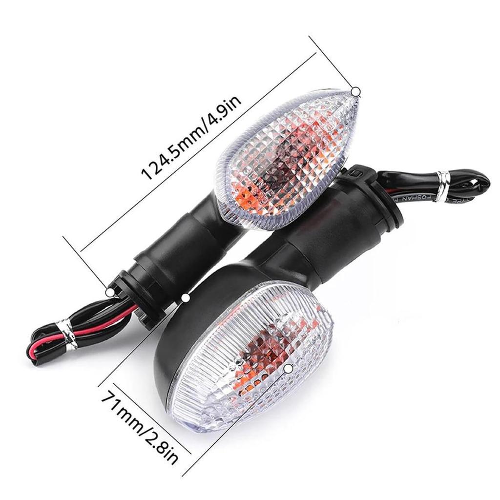 Motorcycle Turn Signal Light Turn Signal Lamp Fit Yamaha FZ1 FZ8 FZ6 N/S FZ6