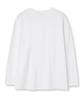TI.GLAKE Surfing Car Oversized Long Sleeve T-Shirt White [Select Ribbed Sleeves]