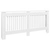 Cache-radiateur - vidaXL - 172 cm - MDF - Blanc - Design à lattes moderne