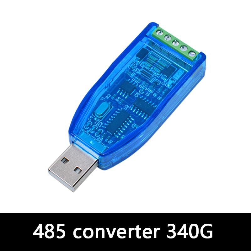 USB to RS485/RS422 Serial Converter Module, FT232RL/CP2102/CH340G Optional Chip with TVS Anti-Surge Industrial Protection