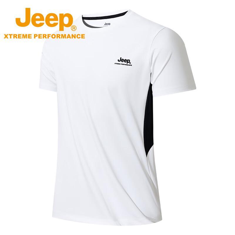 JEEP Men s Quick-Dry Round Neck T-Shirt 3XL