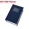 Dictionary Shape Diversion Safe with Combination Lock Money Coin Deposit Bank Cash Valuables Hidden Secret Mini Security Safe