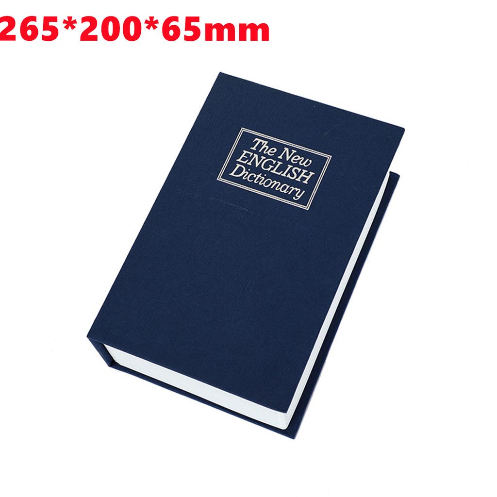 Dictionary Shape Diversion Safe with Combination Lock Money Coin Deposit Bank Cash Valuables Hidden Secret Mini Security Safe