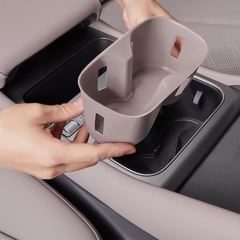For BYD ATTO 3 EVO Yuan Plus 2026 Car Center Water Cup Protective Cover Made of Silicone Material Interior Modification Part