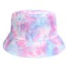 New Cotton Summer Foldable Reversible Bucket Hat Outdoor For Women Painted Tie-Dyed Fisherman'S Cap Hip Hop Men Panama Sun Hats
