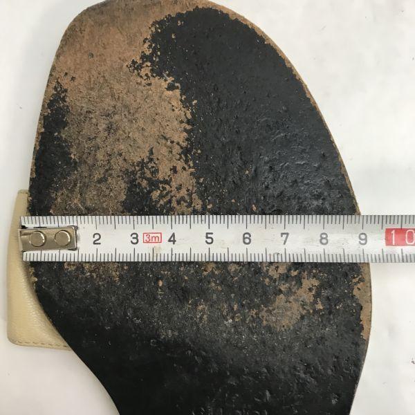 Gucci Flat Sandals Women’s 22.5 Beige Italy Made