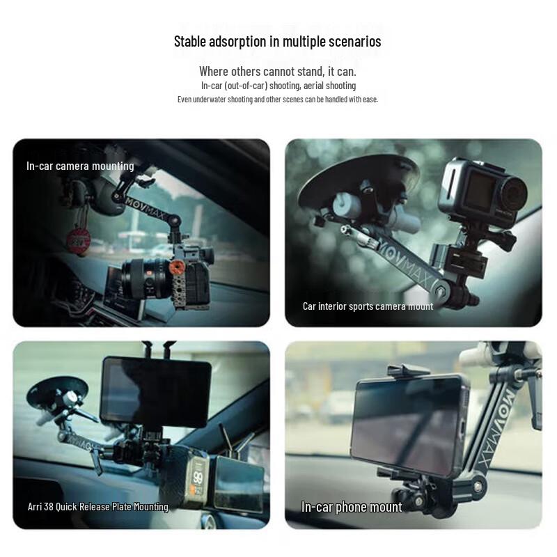 Uchwyt samochodowy na przyssawkę MOVMAX