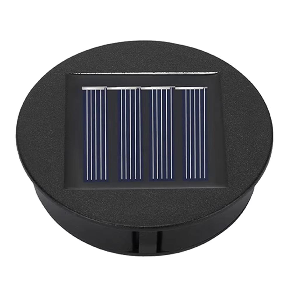 1-4PCS 8CM Solar Light Replacement Top 1.2V Waterproof LED Solar Panel Lantern Lid Light Solar Lantern Top Outdoor Decor Garden