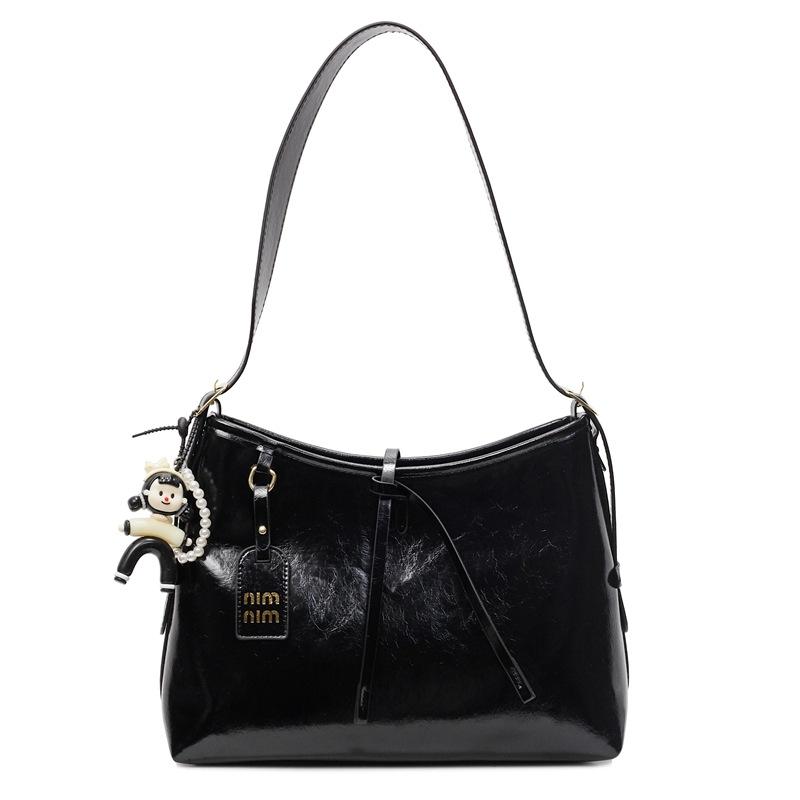 

New Fashionable Large-capacity Armpit Bag Women s Commuter Shoulder Messenger Bag no pendant