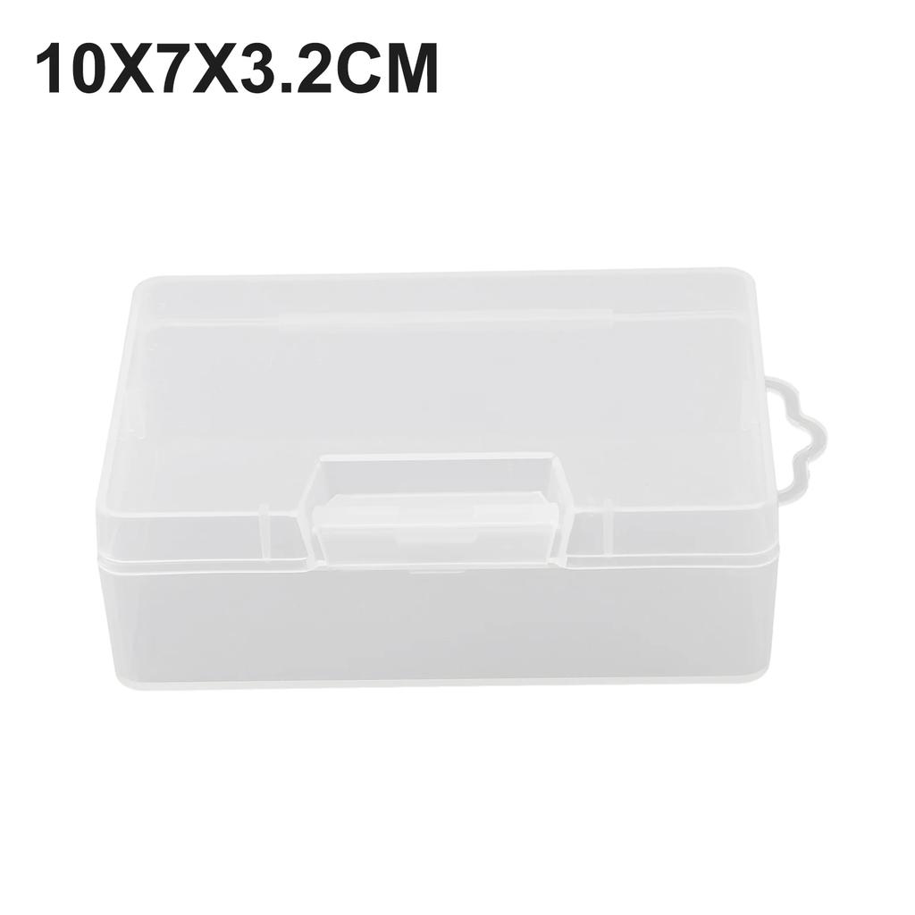 Transparent Plastic Storage Jewelry Boxes Compartment Adjustable Containers For Beads Earring Box For Jewelry Rectangle Boxes