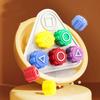 Dice 5 Gonggi Jack Stone Pebbles Set Funny Gonggi Korean Game Traditional Play Game Hand Eye Coordination Training Board Game