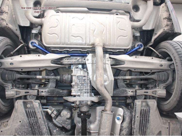 Mercedes-Benz A-Class, B-Class, CLA, GLA, A45, A35L, GLB, E-Class, SLK Chassis Reinforcement Strut and Sway Bar