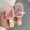 1Pcs Kt Cat Dopamine Comb Cartoon Hellokitty Mini Cute Comb For Girl Portable Thickened Durable Hair Brushes Hair Accessories