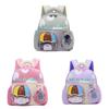 Cartoon Animal Kids Backpack For Preschool Children With Oxford Fabric And Padded Shoulder Straps