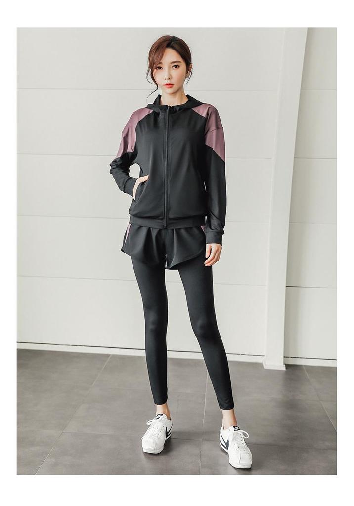 2024 Autumn Plus Size Quick-Dry Skort Leggings for Fitness and Yoga