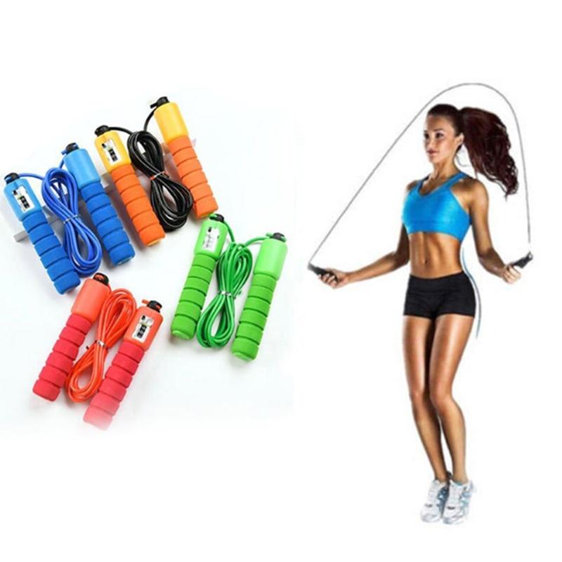 Counter Skip Rope Buy 4 Colors Jump Ropes with Counter Sports Fitness Adjustable Fast ...