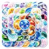 New 50 Cute Magic Crystal Ball Small Animal Graffiti Stickers Children's Reward Decorative Stickers