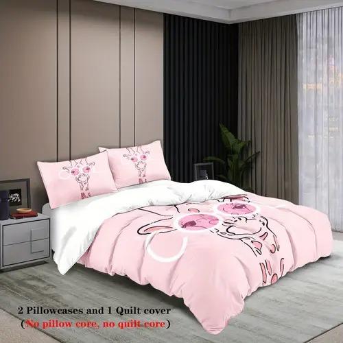 Comforter Giraffe Giraffe Background Theme Suitable For Children Kids And Adults Soft Warm Comfortable Breathable