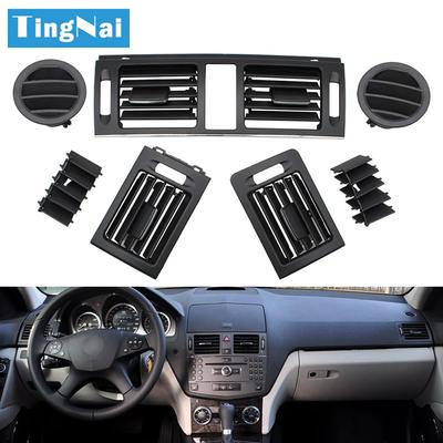LHD RHD W204 Console Air Conditioner AC Vent Grille Panel For Mercedes Benz C Class C180 C200 220 230 260 C300 350 2007-2011