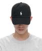 Gorra de Béisbol Chino de Algodón POLO RALPH LAUREN Edición Musinsa - Negro