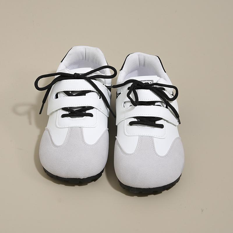 Autumn New Trend Women's Casual Shoes College Style Wide Toe Soft Comfortable Flat Shoes Outdoor Casual Sports Shoes