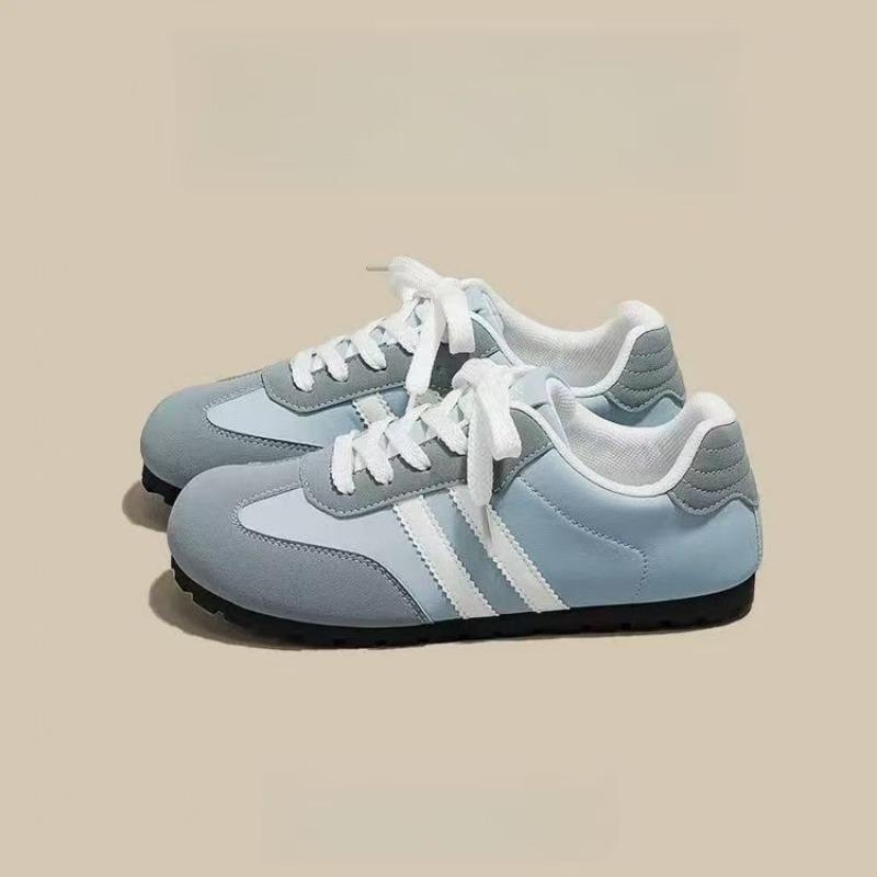 Lake Blue Women's Autumn New Flat-bottomed Ultra-light and Comfortable Versatile Shoes Women's Casual Shoes