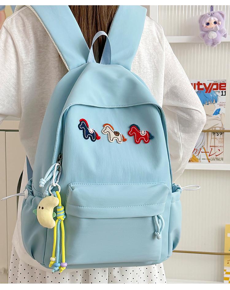 Schoolbag1011 Summer New High-value Small Fresh Student Backpack Mori Girls Lightweight Versatile Travel Backpack