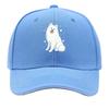Playful Samoyed Companion Art Portra Hip Hop hat Fashion Outdoor Sports Sandwich Baseball Cap