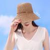 Summer Hollow Straw Hat Women Outdoor Big Hat Brim Beach Sun Hat Korean Style Fairy Style Small Sun Hat