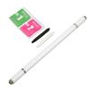Black   Pen 4 in 1 Multifunctional Accurate Positioning Capacitive   with 2   Nibs for Mobile Phone Tablets