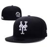 MLB Baseball Commemorative Fitted Hat American League Flat Brim Cap Fashion Sizes